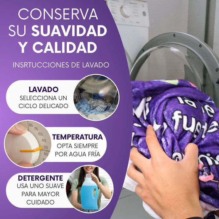 Manta Personalizada - Para Nieta, Nieto, Hija, Hijo, Sobrina